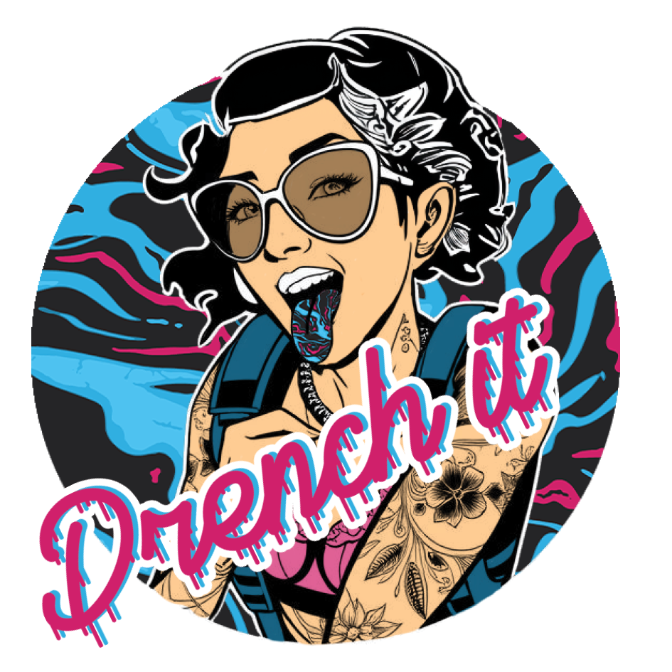 DRENCH IT Sticker